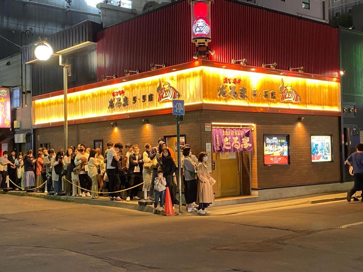 شقة M88303スーペリアルーム最大7名 東本願寺駅前 すすきのエリア 観光食事好立地 سابورو المظهر الخارجي الصورة
